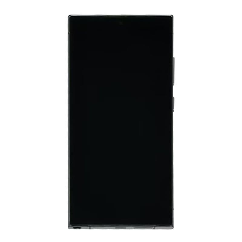 Aftermarket - 120Hz Soft OLED Screen and Digitizer Assembly w/ Frame for Samsung Galaxy S24 Ultra (S928) (Titanium Black)