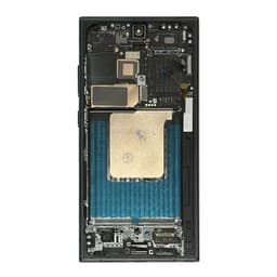 Aftermarket - 120Hz Soft OLED Screen and Digitizer Assembly w/ Frame for Samsung Galaxy S24 Ultra (S928) (Titanium Black)