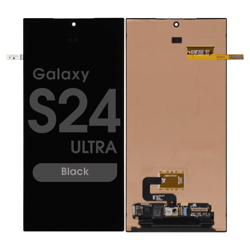 Service Pack - OLED Screen and Digitizer Assembly for Samsung Galaxy S24 Ultra (S928) (No Frame) (Black)