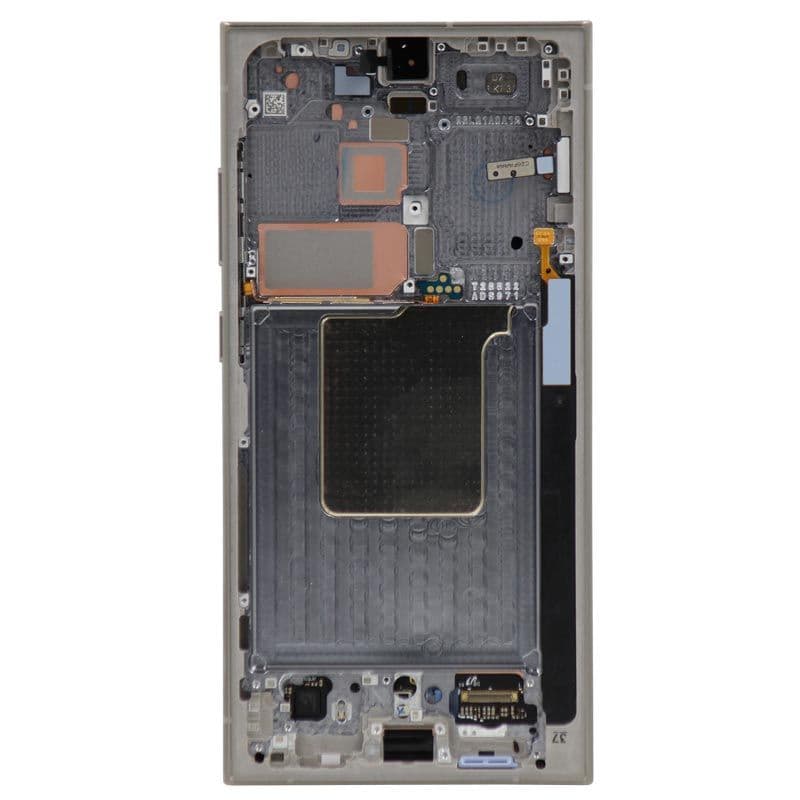 Service Pack - OLED Screen and Digitizer Assembly w/ Frame for Samsung Galaxy S24 Ultra (S928) (US / International Version) (Titanium Gray)