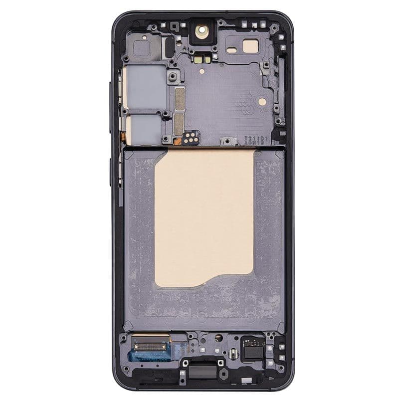 Service Pack - OLED Screen and Digitizer Assembly w/ Frame for Samsung Galaxy S25 5G (S931) (US / International Version) (Black)