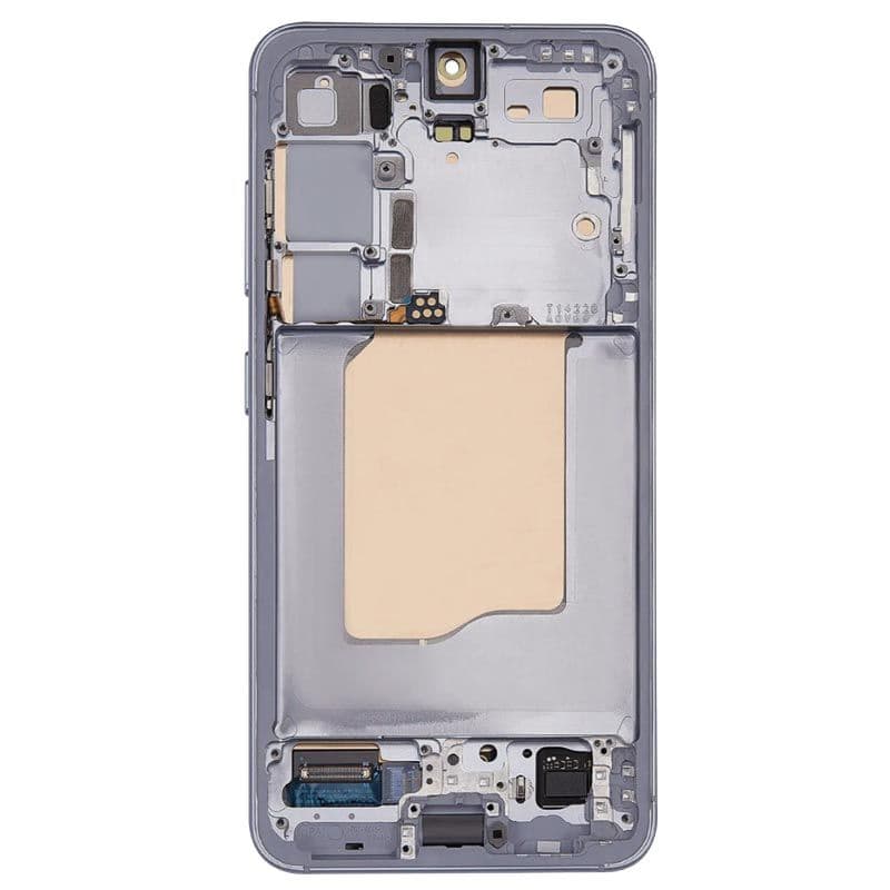 Service Pack - OLED Screen and Digitizer Assembly w/ Frame for Samsung Galaxy S25 5G (S931) (US / International Version) (Ice Blue)