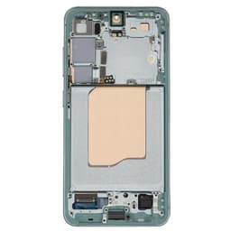 Service Pack - OLED Screen and Digitizer Assembly w/ Frame for Samsung Galaxy S25 5G (S931) (US / International Version) (Mint)