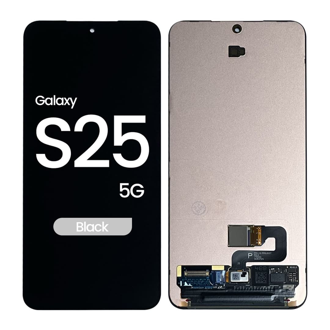 Service Pack - OLED Screen and Digitizer Assembly for Samsung Galaxy S25 5G (S931) (No Frame) (Black) - Injured Gadgets