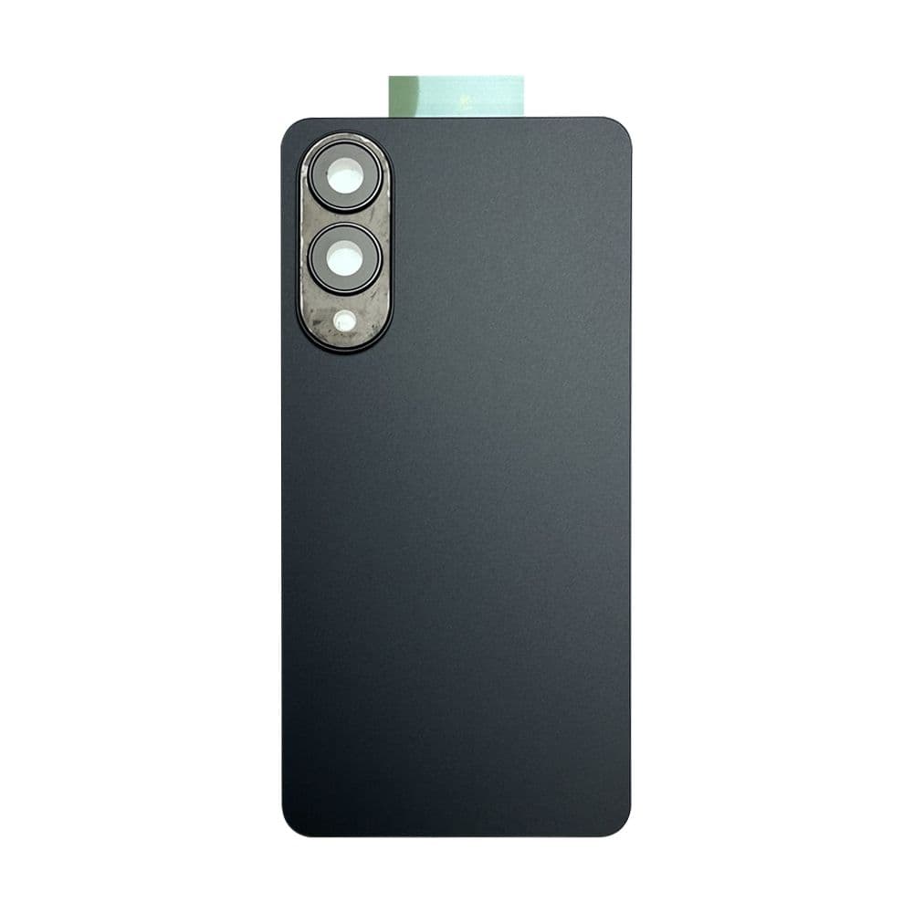 Back Cover w/ Adhesive / Camera Lens for Samsung Galaxy S25 Edge (S937) (Titanium JetBlack) - Injured Gadgets