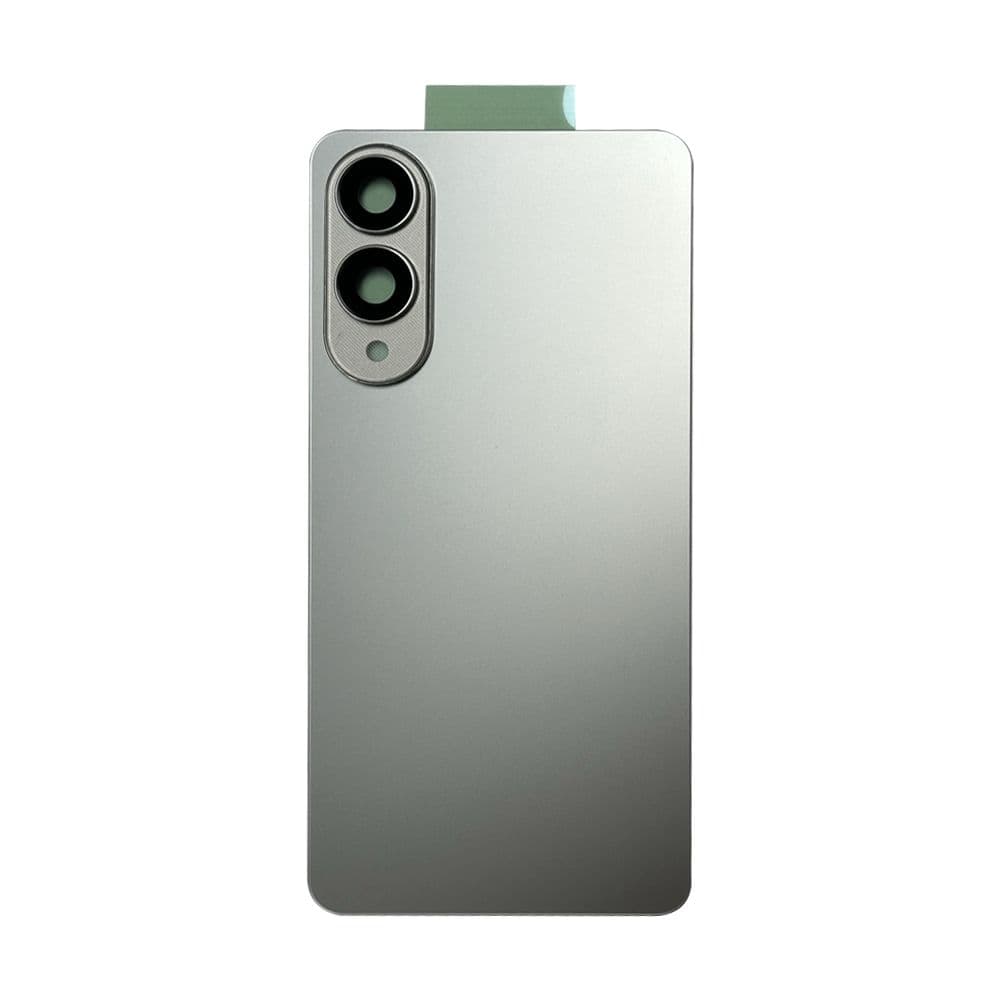 Back Cover w/ Adhesive / Camera Lens for Samsung Galaxy S25 Edge (S937) (Titanium Silver) - Injured Gadgets