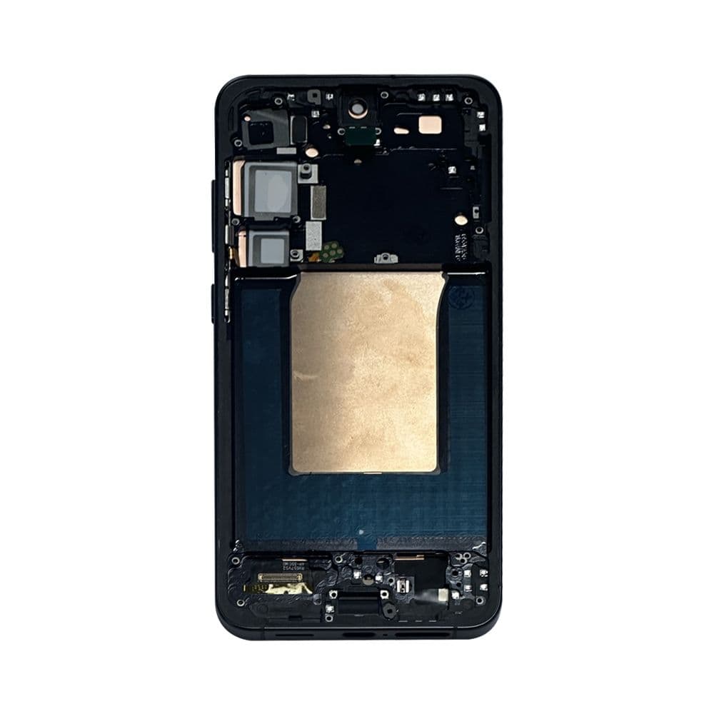 Aftermarket - Soft OLED Screen and Digitizer Assembly w/ Frame for Samsung Galaxy S25 Plus (S936) (US / International Version) (Blue Black)