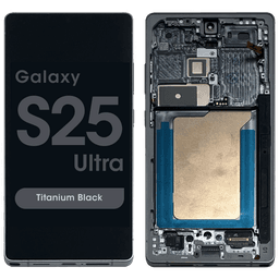 Refurbished - OLED Screen and Digitizer Assembly w/ Frame for Samsung Galaxy S25 Ultra (S938) (US / International Version) (Titanium Black / Titanium Gray / Titanium Jade Green / Titanium Pink Gold)