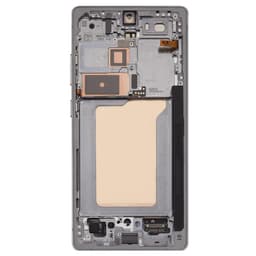 Service Pack - OLED Screen and Digitizer Assembly w/ Frame for Samsung Galaxy S25 Ultra 5G (S938) (Titanium White Silver)