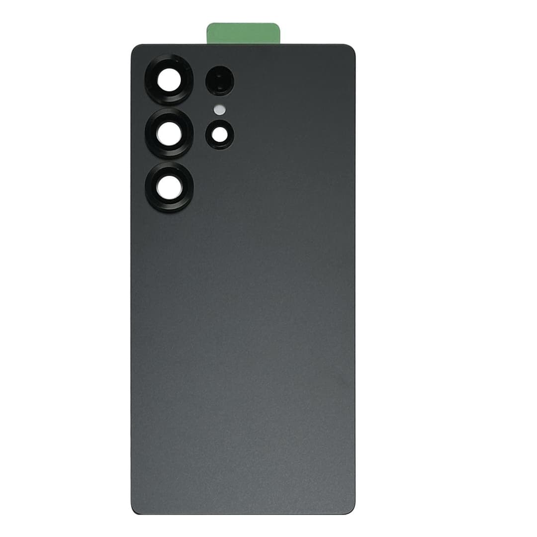 Back Cover w/ Adhesive / Camera Lens for Samsung Galaxy S25 Ultra 5G (S938) (No Logo) (Titanium Black)
