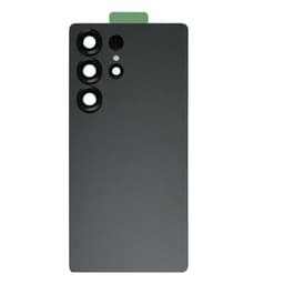 Back Cover w/ Adhesive / Camera Lens for Samsung Galaxy S25 Ultra 5G (S938) (No Logo) (Titanium Black)