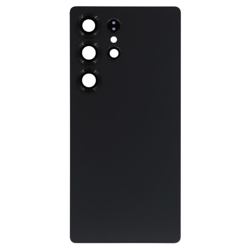 Back Cover w/ Adhesive / Camera Lens for Samsung Galaxy S25 Ultra 5G (S938) (No Logo) (Titanium Jet Black)