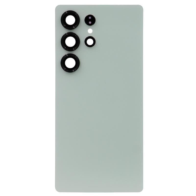 Back Cover w/ Adhesive / Camera Lens for Samsung Galaxy S25 Ultra 5G (S938) (No Logo) (Titanium Jade Green)