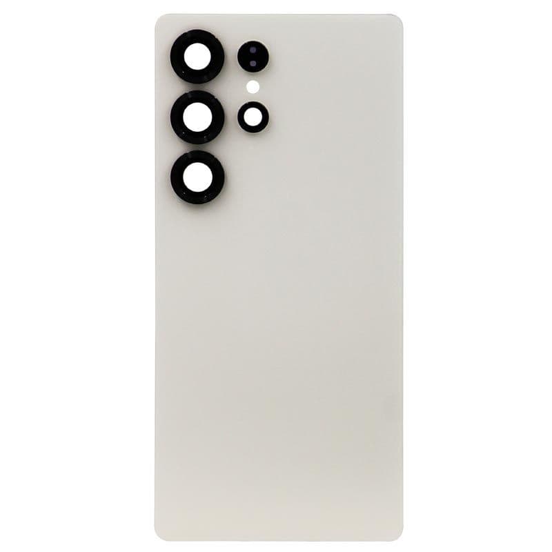Back Cover w/ Adhesive / Camera Lens for Samsung Galaxy S25 Ultra 5G (S938) (No Logo) (Titanium Pink Gold)