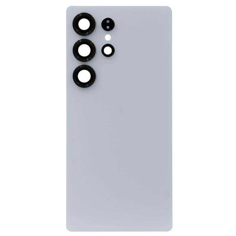 Back Cover w/ Adhesive / Camera Lens for Samsung Galaxy S25 Ultra 5G (S938) (No Logo) (Titanium Silver Blue)