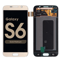 Refurbished - OLED Screen and Digitizer Assembly for Samsung Galaxy S6 (G920) (No Frame) (Gold Platinum)