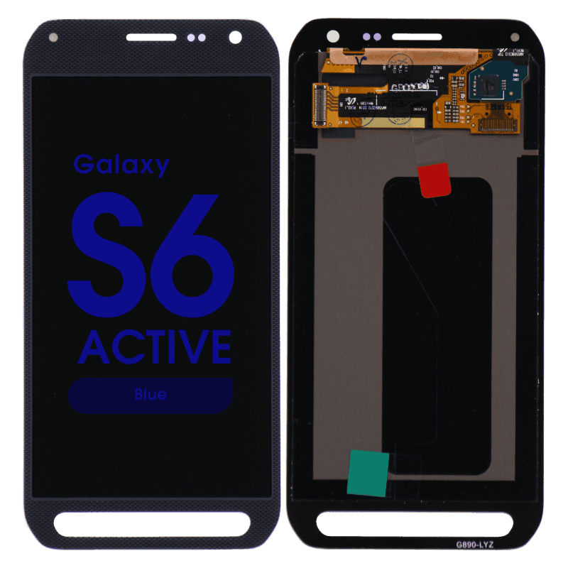 Refurbished - OLED Screen and Digitizer Assembly for Samsung Galaxy S6 Active (G890) (No Frame) (Blue)