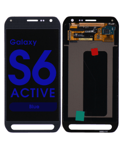 Refurbished - OLED Screen and Digitizer Assembly for Samsung Galaxy S6 Active (G890) (No Frame) (Blue)