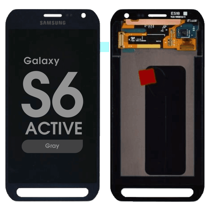Refurbished - OLED Screen and Digitizer Assembly for Samsung Galaxy S6 Active (G890) (No Frame) (Gray)