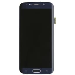 Refurbished - OLED Screen and Digitizer Assembly w/ Frame for Samsung Galaxy S6 Edge (G925) (Blue)