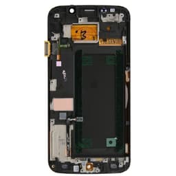 Refurbished - OLED Screen and Digitizer Assembly w/ Frame for Samsung Galaxy S6 Edge (G925) (Gold Platinum)