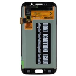 Refurbished - OLED Screen and Digitizer Assembly for Samsung Galaxy S6 Edge (G925) (No Frame) (Black Sapphire)