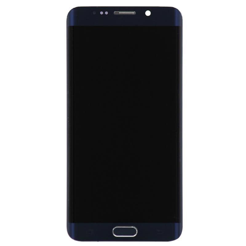 Refurbished - OLED Screen and Digitizer Assembly w/ Frame for Samsung Galaxy S6 Edge Plus (G928) (Black Sapphire)