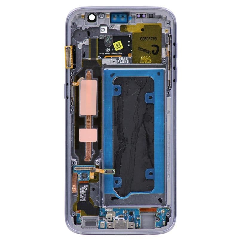 Refurbished - OLED Screen and Digitizer Assembly w/ Frame for Samsung Galaxy S7 (US Models Only) (G930) (Black)