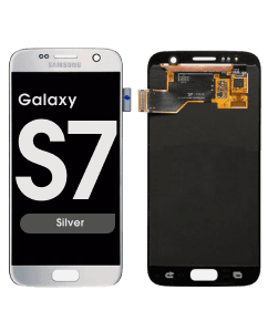Refurbished - OLED Screen and Digitizer Assembly for Samsung Galaxy S7 (G930) (No Frame) (Silver)