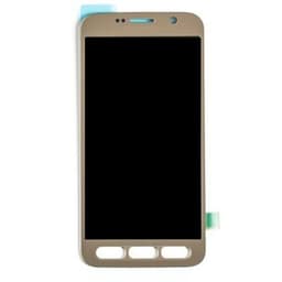 Refurbished - OLED Screen and Digitizer Assembly for Samsung Galaxy S7 Active (G891) (No Frame) (Sandy Gold)
