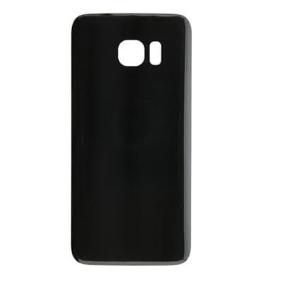 Back Cover w/ Adhesive / Camera Lens for Samsung Galaxy S7 Edge (G935) (No Logo) (Black)