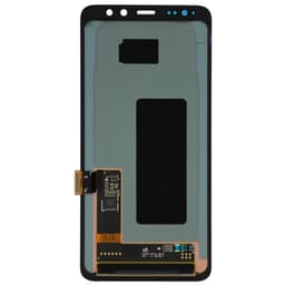 Refurbished - OLED Screen and Digitizer Assembly for Samsung Galaxy S8 Active (G892) (No Frame) (Meteor Gray)