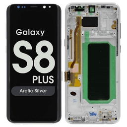 Aftermarket - OLED Screen and Digitizer Assembly w/ Frame for Samsung Galaxy S8 Plus (G955) (Arctic Silver)