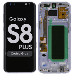 Aftermarket - OLED Screen and Digitizer Assembly w/ Frame for Samsung Galaxy S8 Plus (G955) (Orchid Gray)
