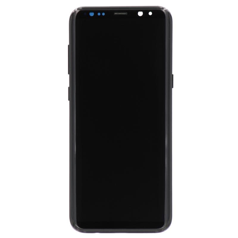 Aftermarket - OLED Screen and Digitizer Assembly w/ Frame for Samsung Galaxy S8 Plus (G955) (Midnight Black)