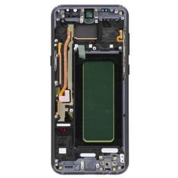 Aftermarket - OLED Screen and Digitizer Assembly w/ Frame for Samsung Galaxy S8 Plus (G955) (Midnight Black)