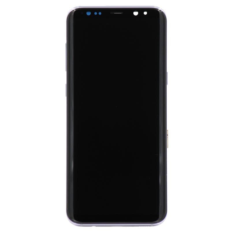 Aftermarket - OLED Screen and Digitizer Assembly w/ Frame for Samsung Galaxy S8 Plus (G955) (Orchid Gray)
