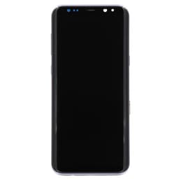 Aftermarket - OLED Screen and Digitizer Assembly w/ Frame for Samsung Galaxy S8 Plus (G955) (Orchid Gray)