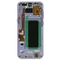Aftermarket - OLED Screen and Digitizer Assembly w/ Frame for Samsung Galaxy S8 Plus (G955) (Orchid Gray)
