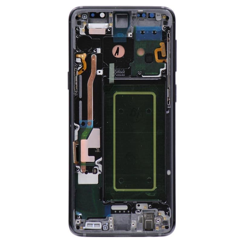 Refurbished - OLED Screen and Digitizer Assembly w/ Frame for Samsung Galaxy S9 (G960) (Titanium Gray)