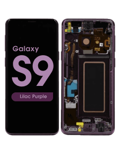 Service Pack - OLED Screen and Digitizer Assembly w/ Frame for Samsung Galaxy S9 (G960) (Lilac Purple)
