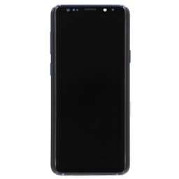 Aftermarket - OLED Screen and Digitizer Assembly w/ Frame for Samsung Galaxy S9 Plus (G965) (Coral Blue)
