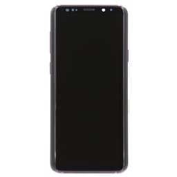 Aftermarket - OLED Screen and Digitizer Assembly w/ Frame for Samsung Galaxy S9 Plus (G965) (Lilac Purple)