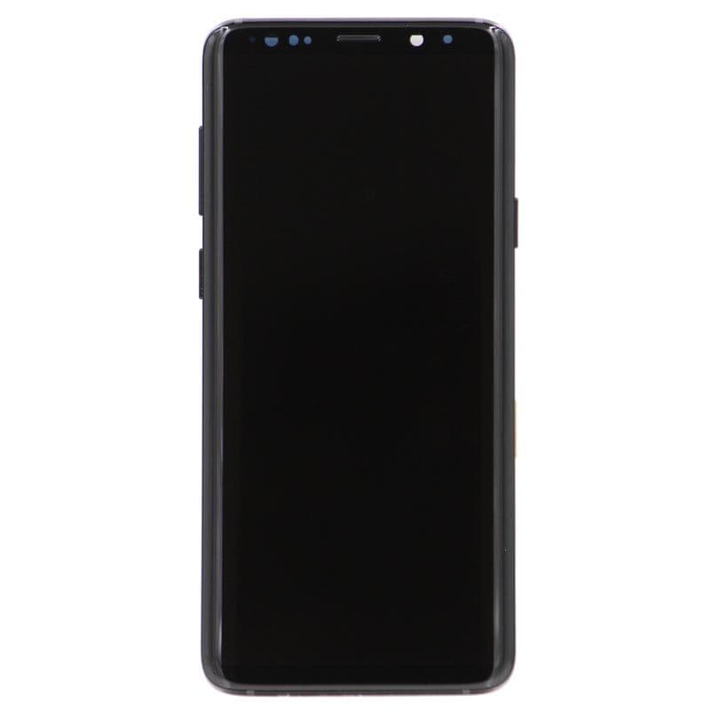 Aftermarket - OLED Screen and Digitizer Assembly w/ Frame for Samsung Galaxy S9 Plus (G965) (Midnight Black)