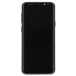 Aftermarket - OLED Screen and Digitizer Assembly w/ Frame for Samsung Galaxy S9 Plus (G965) (Midnight Black)