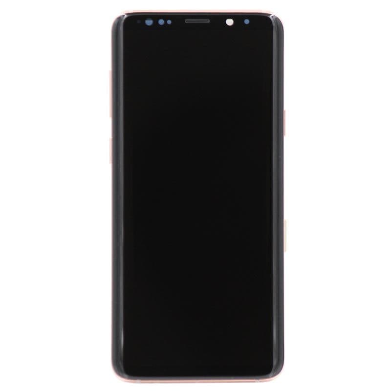 Aftermarket - OLED Screen and Digitizer Assembly w/ Frame for Samsung Galaxy S9 Plus (G965) (Sunrise Gold)