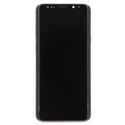 Aftermarket - OLED Screen and Digitizer Assembly w/ Frame for Samsung Galaxy S9 Plus (G965) (Sunrise Gold)