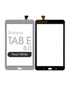 Glass and Digitizer Touch Panel for Samsung Galaxy Tab E 8.0 (T377) (Pearl White)