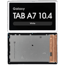 Refurbished - LCD Screen and Digitizer Assembly for Samsung Galaxy Tab A7 10.4 (T500 / T505) (No Frame) (White)