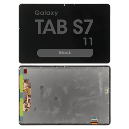 Refurbished - LCD Screen and Digitizer Assembly for Samsung Galaxy Tab S7 11 (T870 / T875 / T875 / T879) / Tab S8 11 (X700 / X706) (No Frame) (Black)